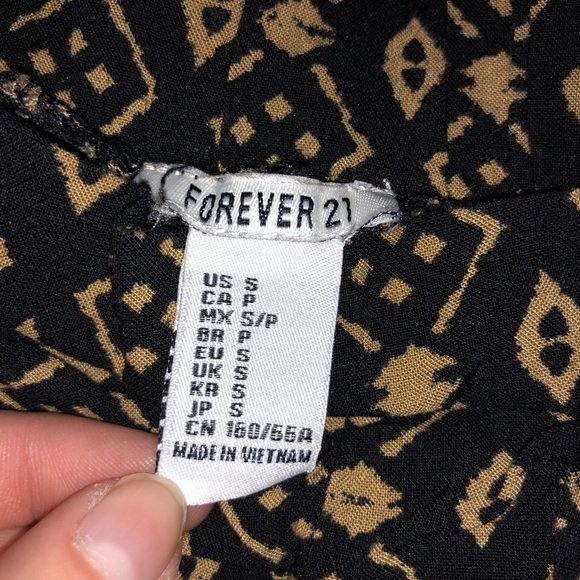 Tribal print flowy pants - Picture 3 of 3